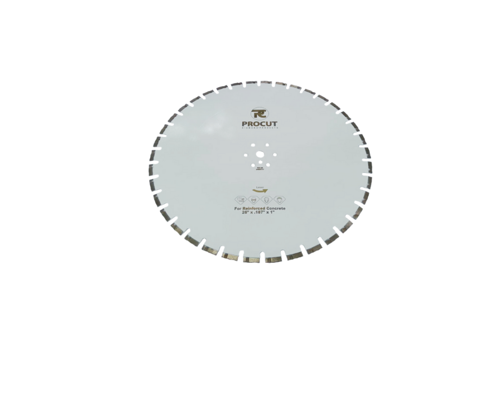 Wall Saw Diamond Blades for Reinforced Concrete