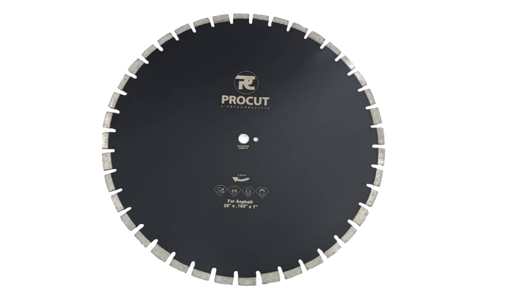 Asphalt Diamond Blades for Hot and Cured Surfaces